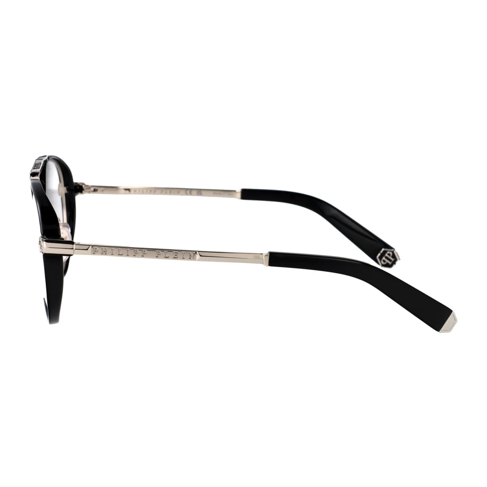 Philipp Plein Stijlvolle Optische Plein Light Bril Black Heren