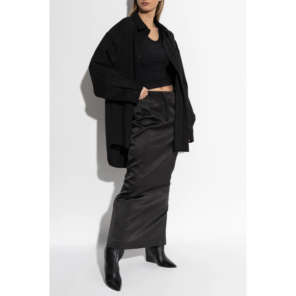 Entire Studios Top Cropped Black Dames