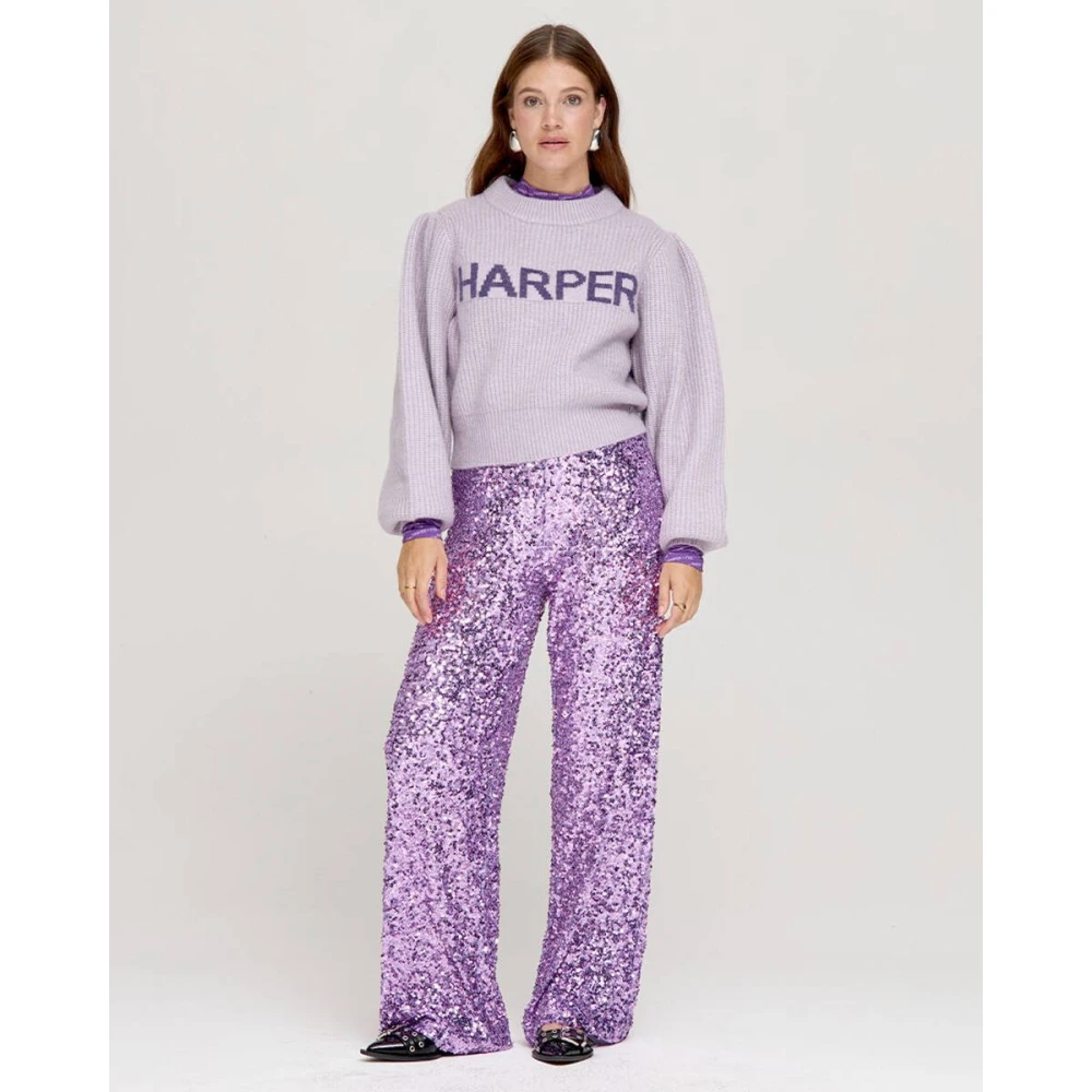 Harper & Yve Stijlvolle Lysanne-Ju Gilet Purple Dames