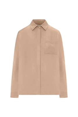 Silk Canvas Shirt