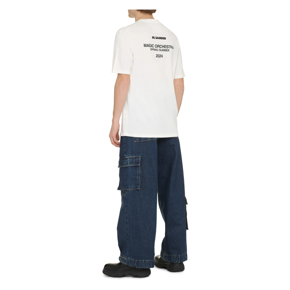 Jil Sander T-Shirts Beige Heren