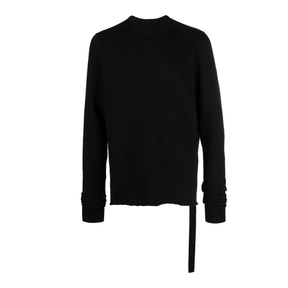Rick Owens Level Longsleeve T-shirt Black Heren