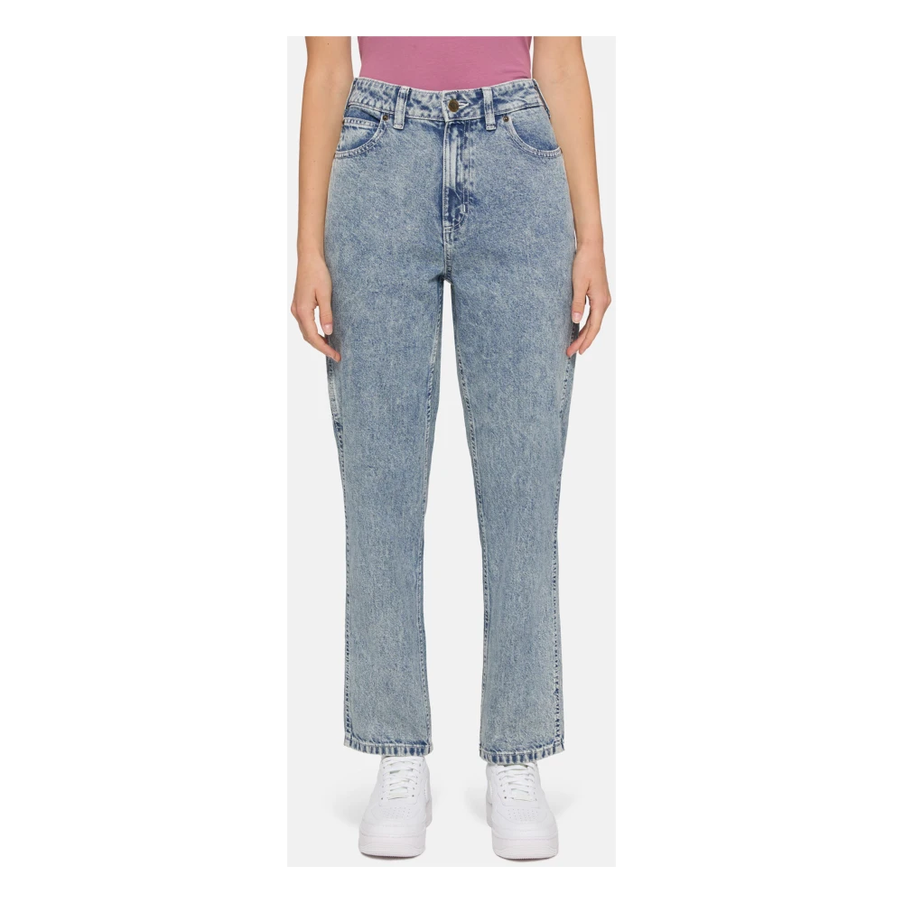 Dickies Casual Cargo Broek voor Mannen Blue Dames