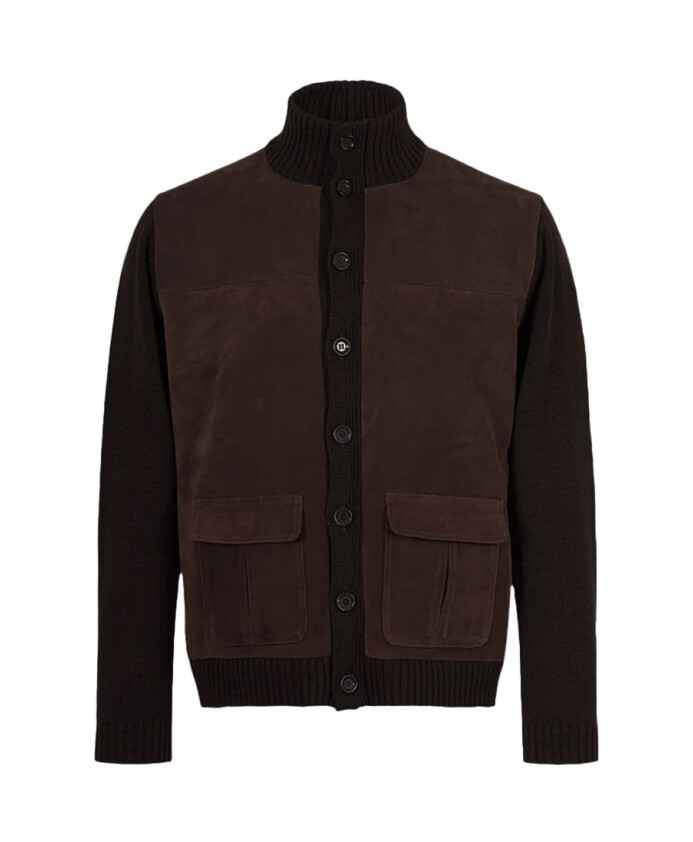 cardigan-marron-avec-devant-en-daim