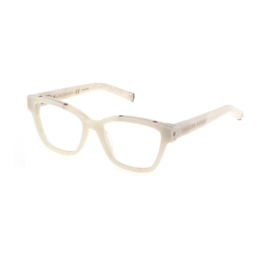Philipp Plein Majestueuze brilmonturen in ivoorkleur Beige Dames