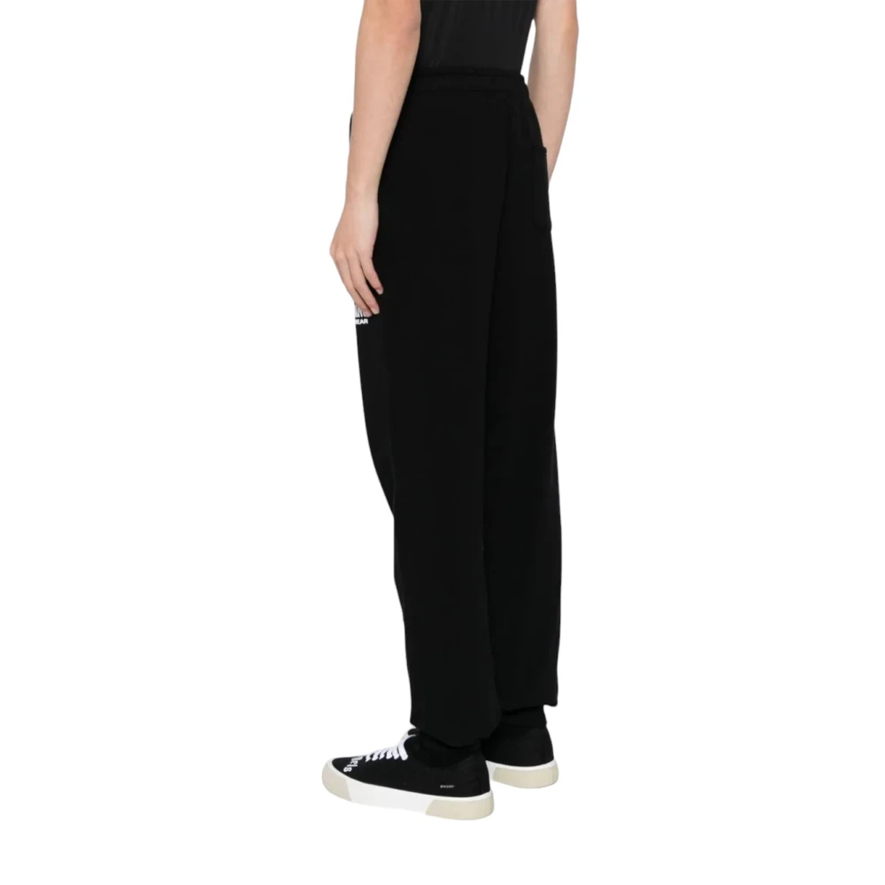 Moschino Katoenmix Broek Black Heren