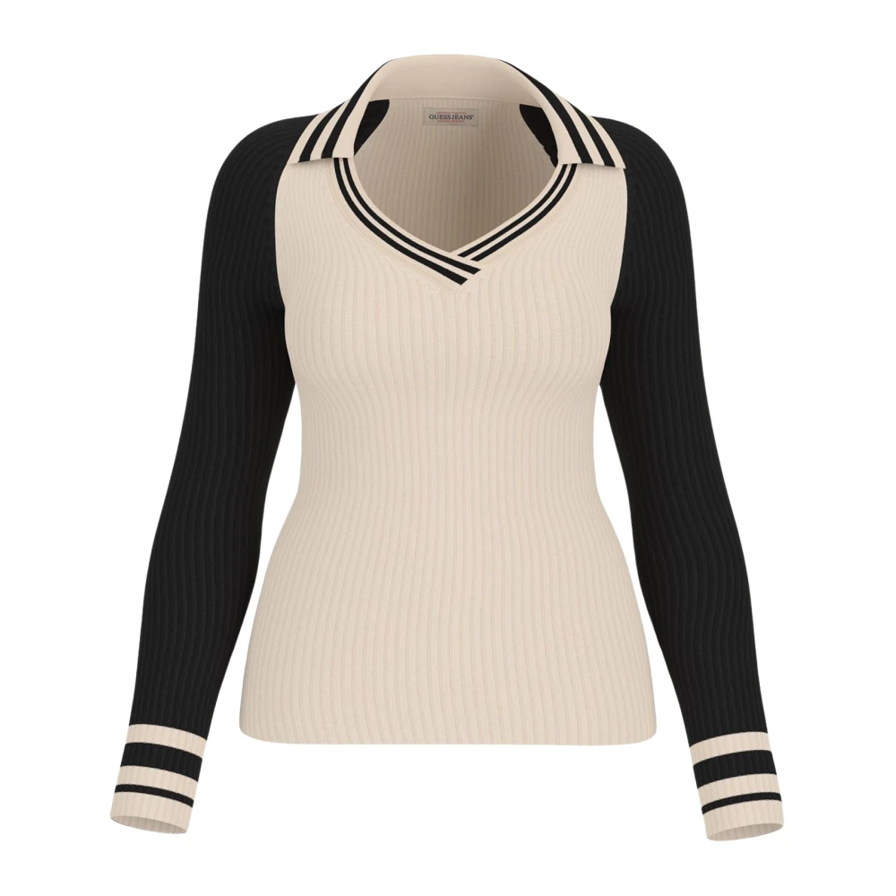 Knitwear > V-neck Knitwear - - Guess - Modalova