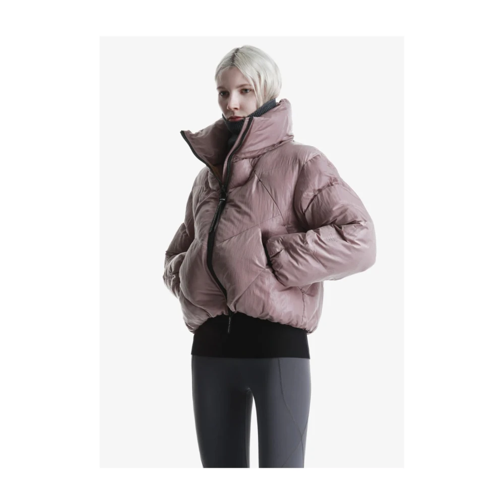 Krakatau Oud Rose Parka Jas Pink Dames