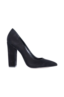Svarta Nubuck Pumps