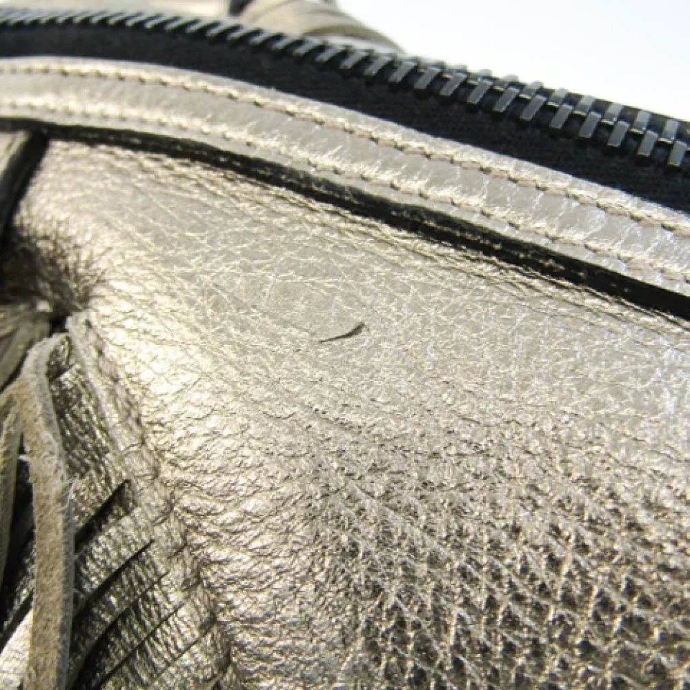 Burberry Vintage Pre-owned Leather handbags Brown Dames