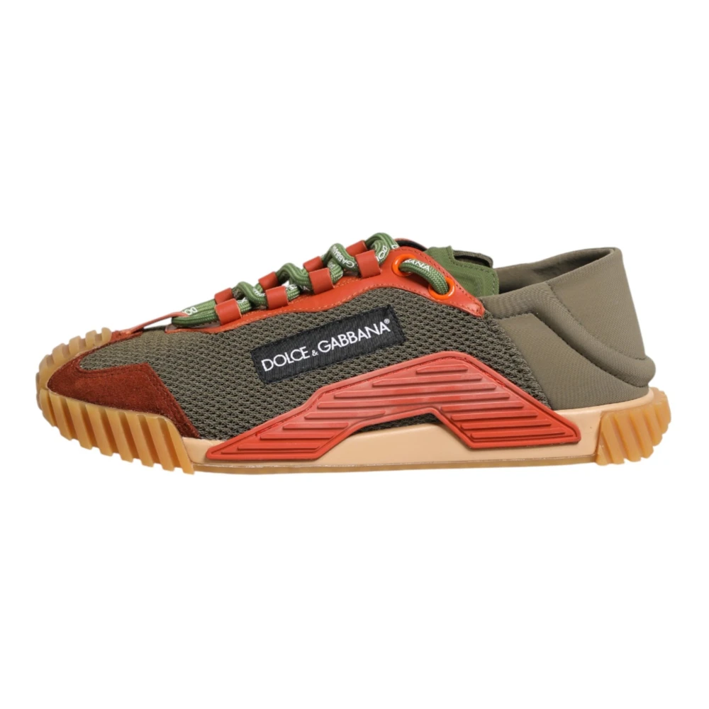 Dolce & Gabbana Men's Multicolor Sneakers, 6 Uk, Ns1 Low-Top Trainers