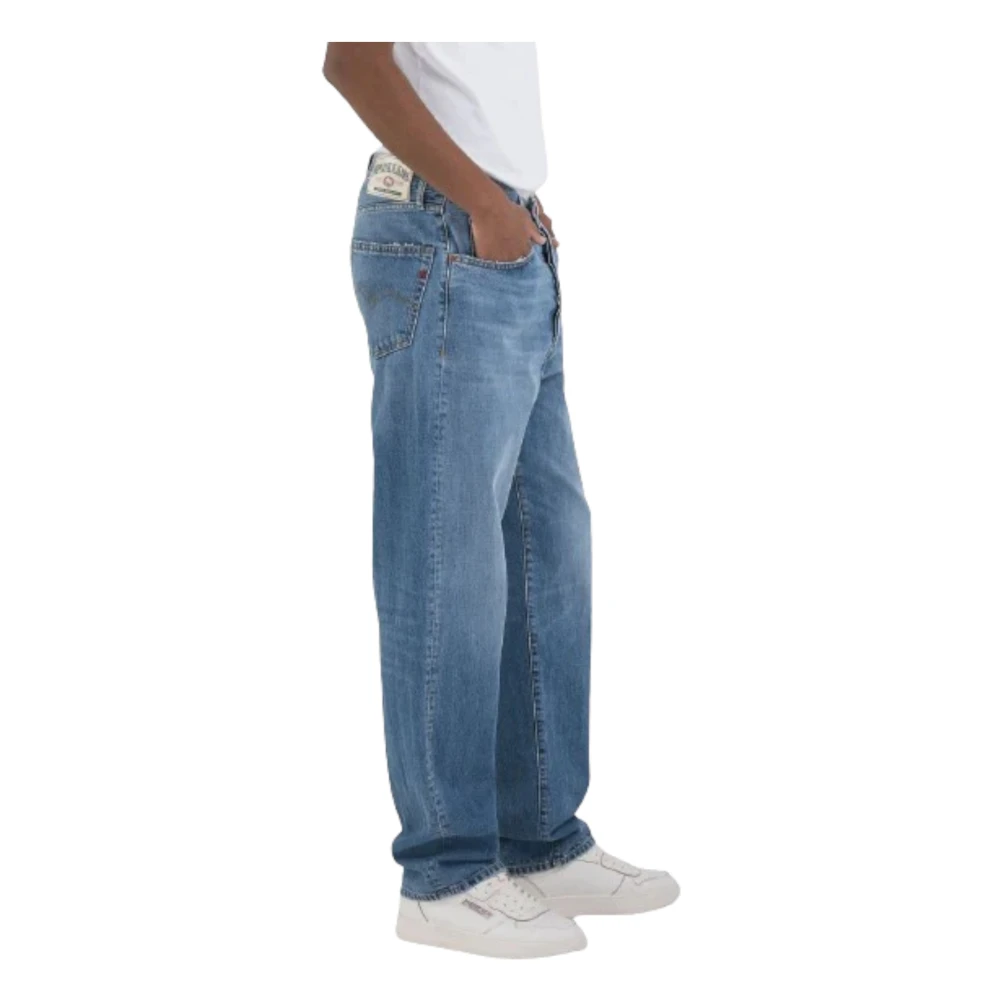 Replay Klassieke Straight Fit Denim Jeans Blue Heren