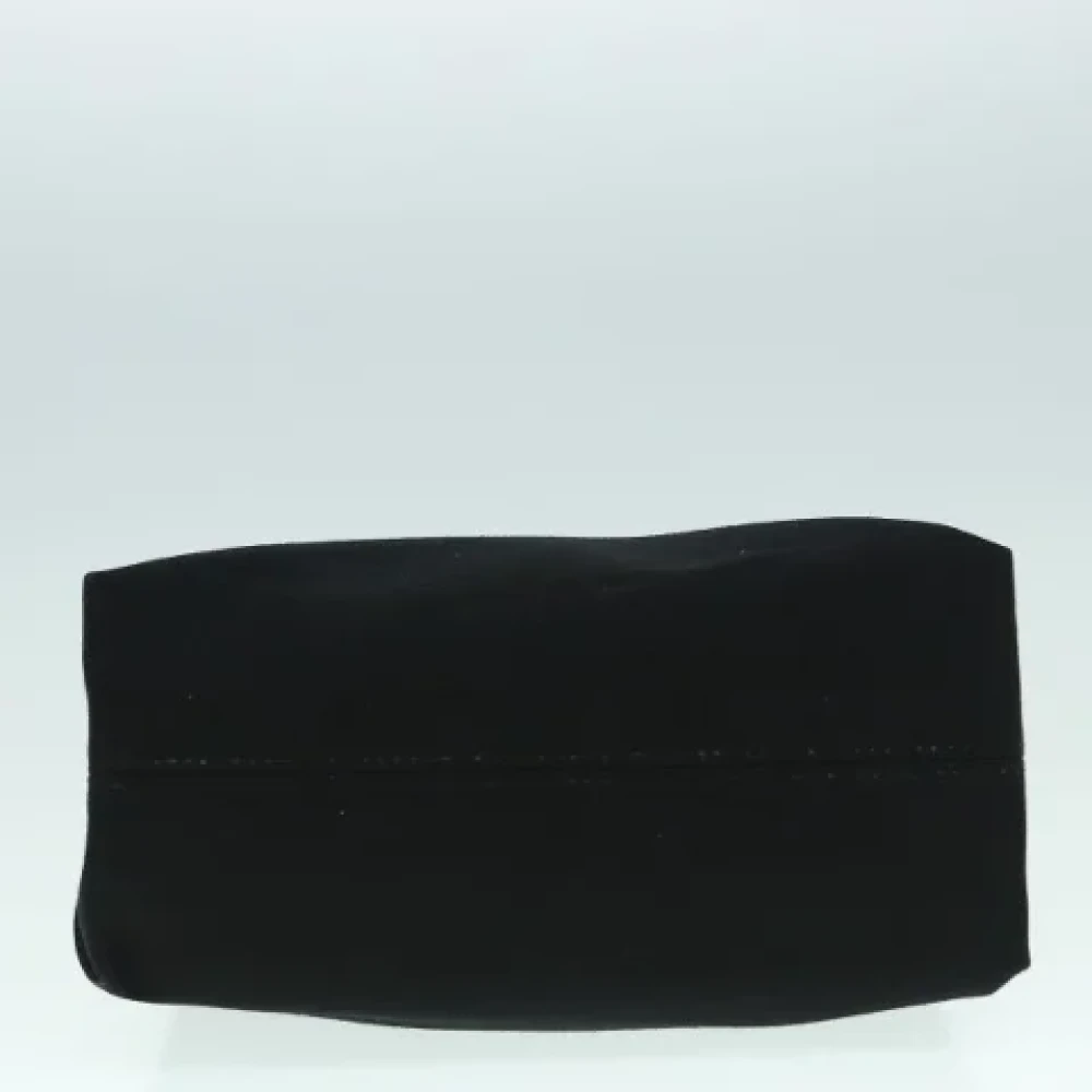Burberry Vintage Pre-owned Canvas handbags Black Dames