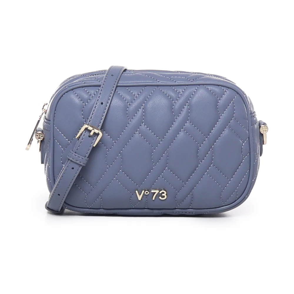 V73 Denim Schoudertas Stoffig Blauw Ecoleer Blue Dames
