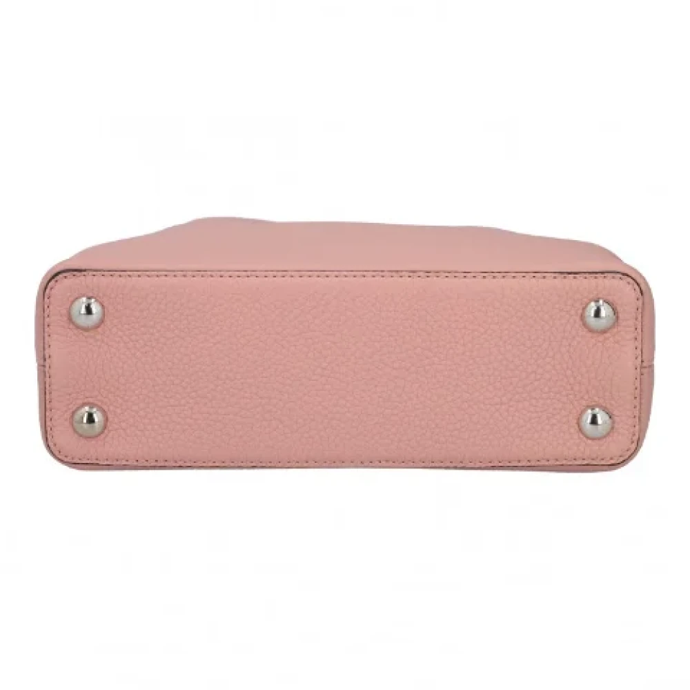 Louis Vuitton Vintage Pre-owned Leather handbags Pink Dames