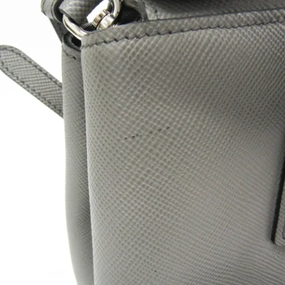 Prada Vintage Pre-owned Fabric prada-bags Gray Dames