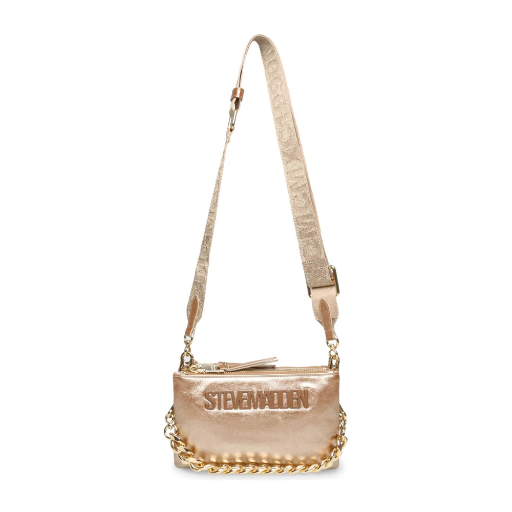 Steve Madden Stijlvolle Schoudertas Bnicco Brown Dames