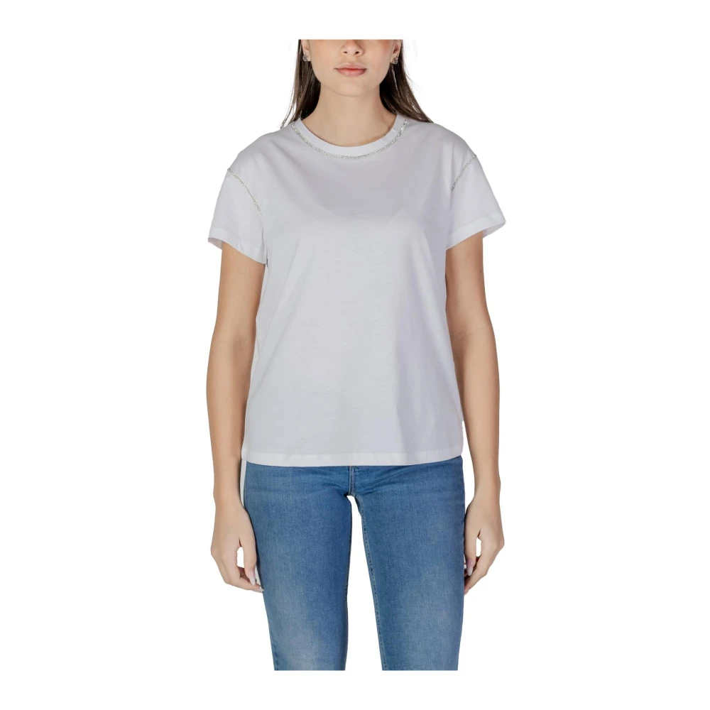 Liu Jo Donna Bianco Top, L, New,