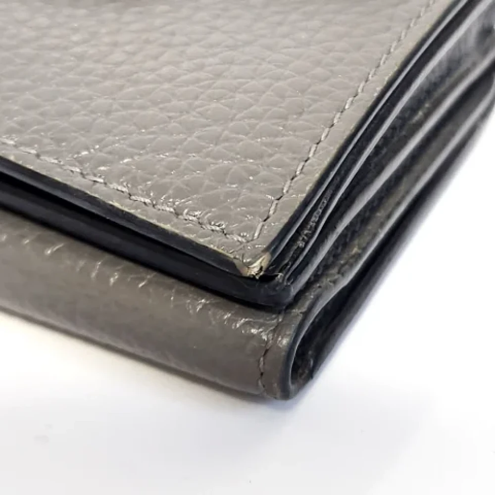Balenciaga Vintage Pre-owned Leather wallets Gray Dames