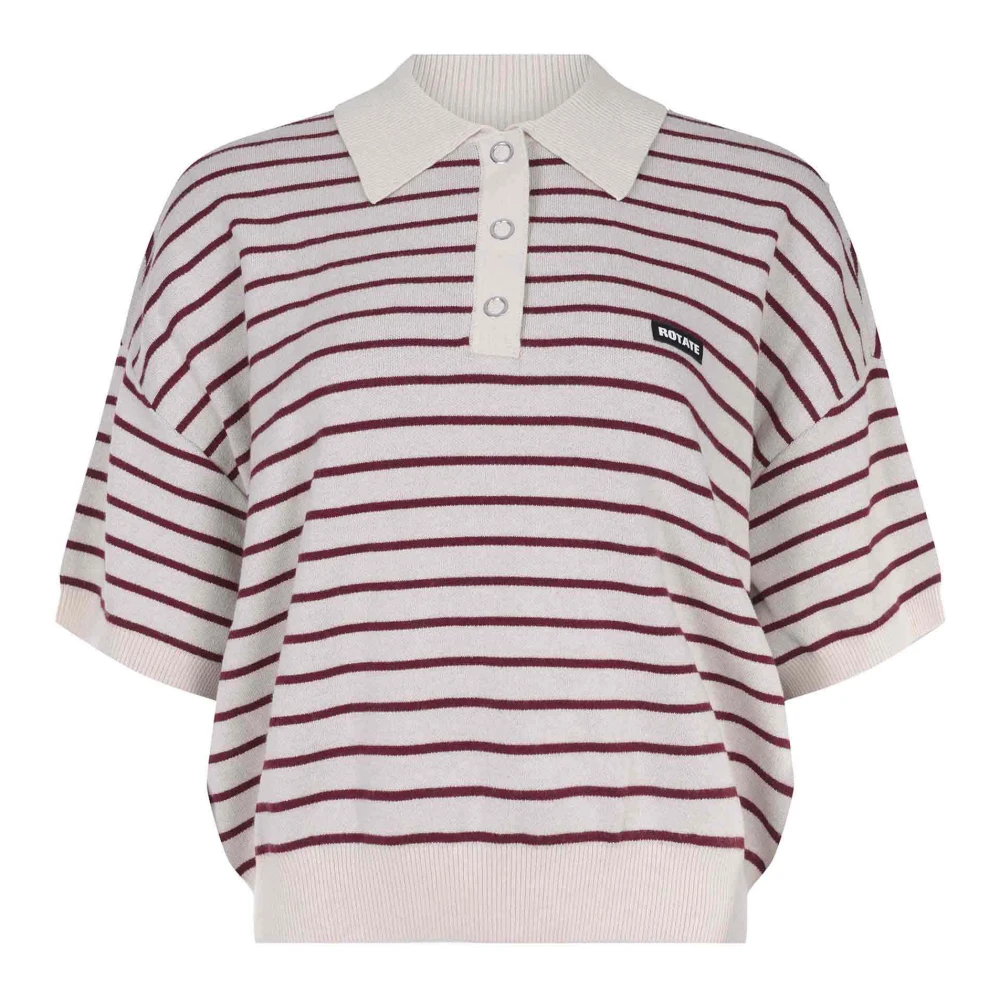 Rotate Birger Christensen Donna Beige Top, L, New, - Immagine 4
