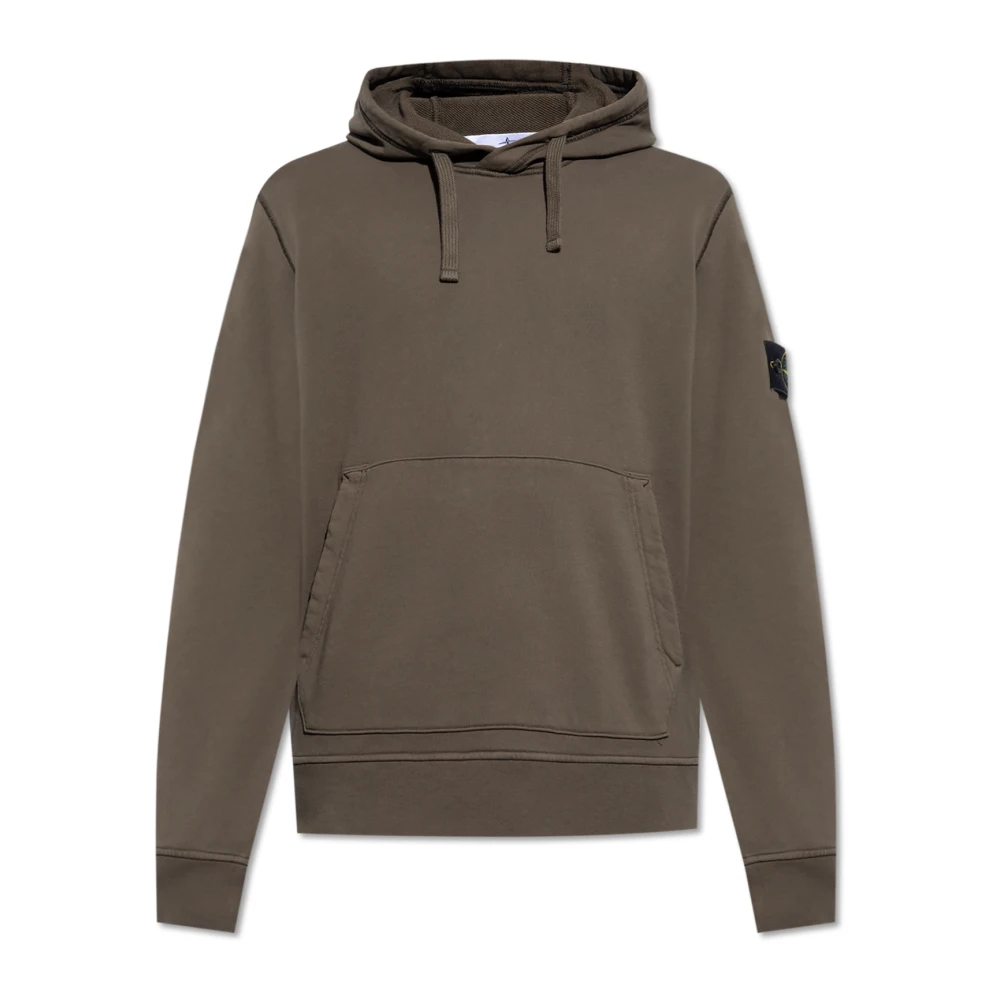 Stone Island Hoodie Green Heren