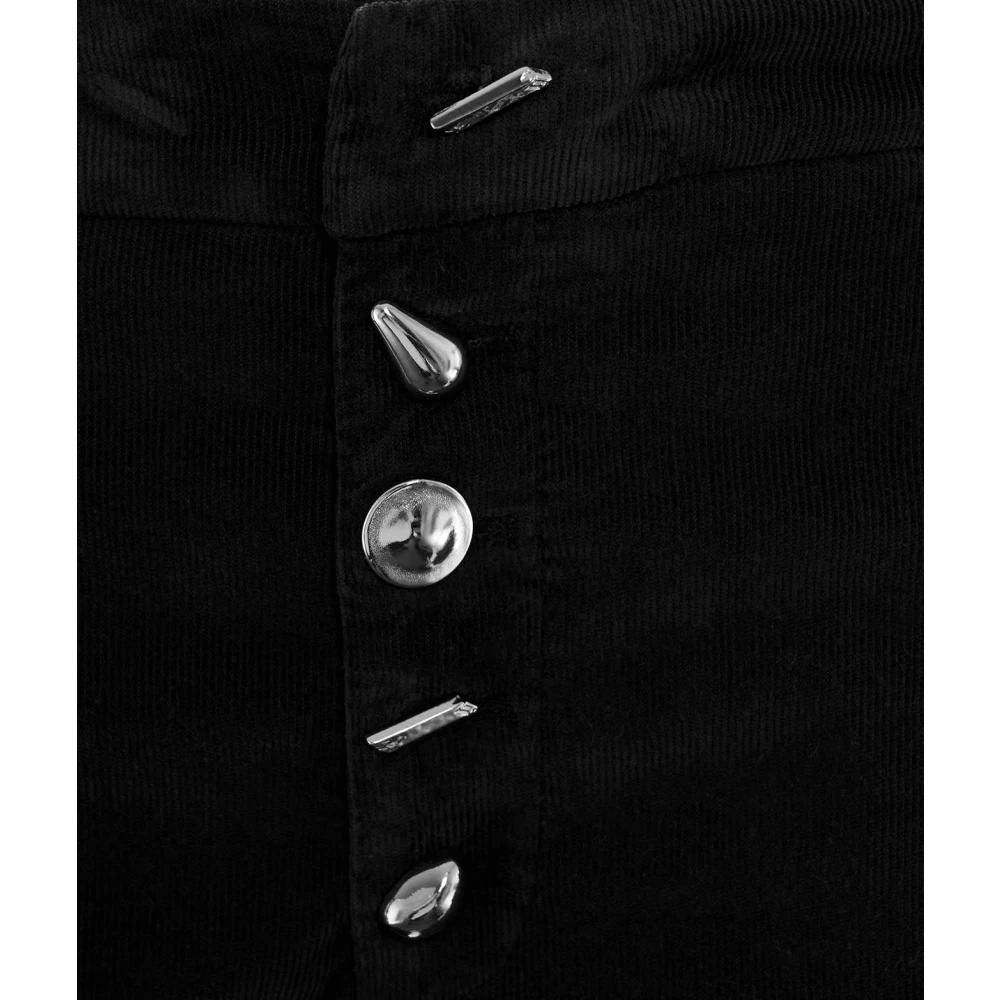 Dondup Slim-fit Broek Black Dames