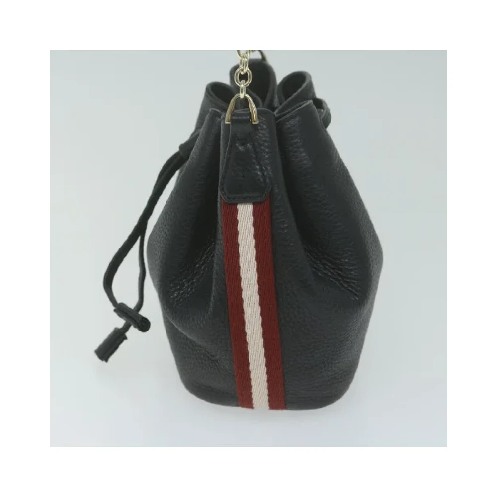 Bally Pre-owned Leather shoulder-bags Black Dames