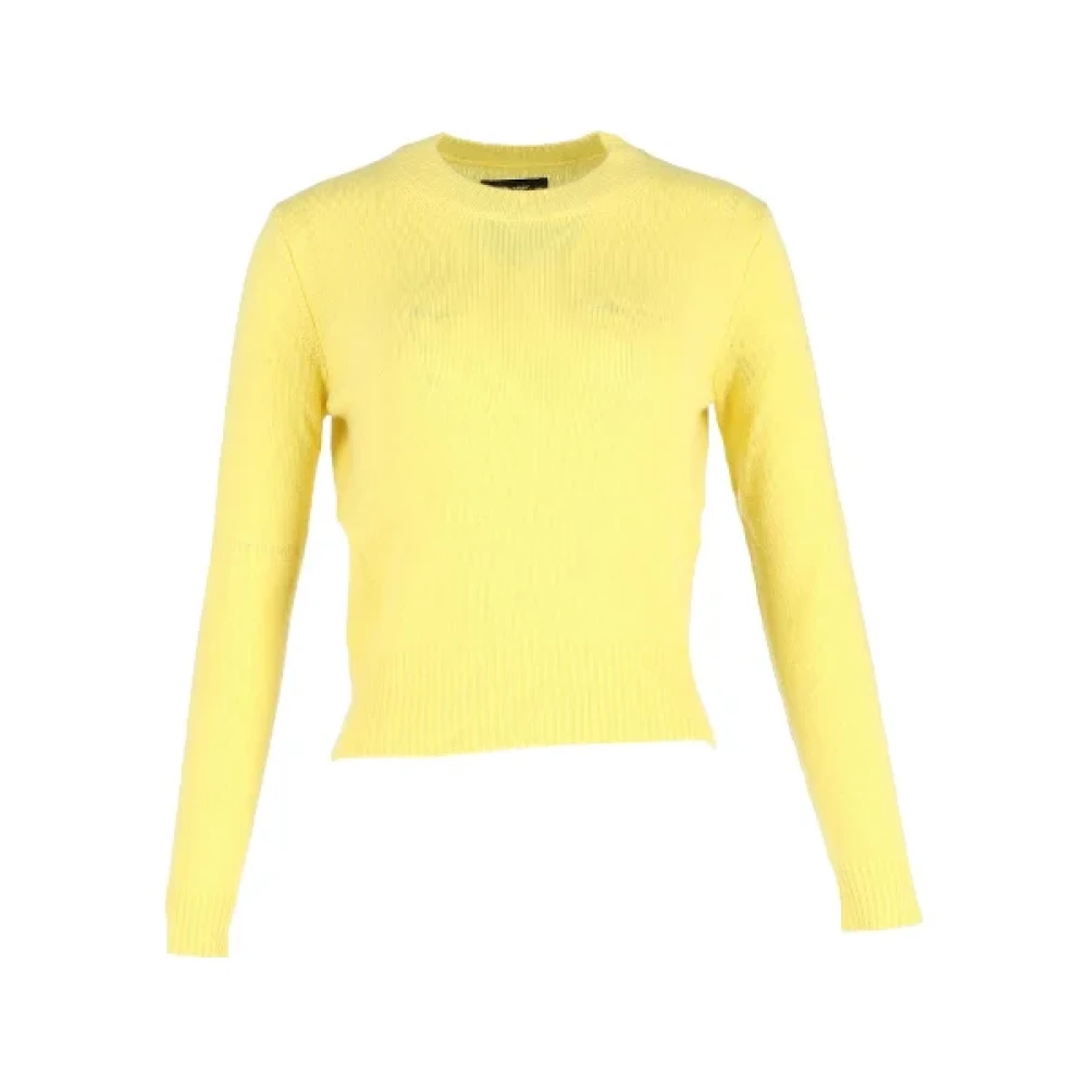 Isabel Marant Pre-owned Wool tops Yellow Dames