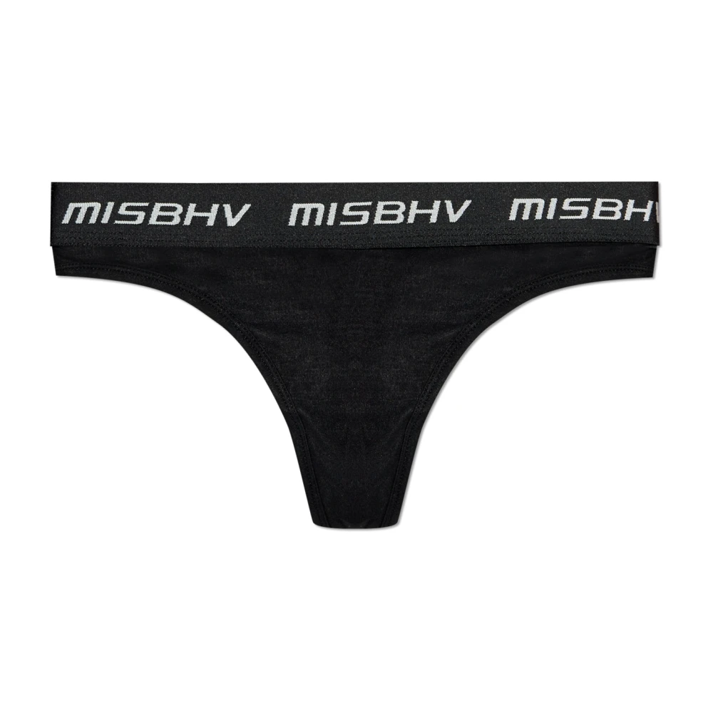 Misbhv Logo string Black Dames