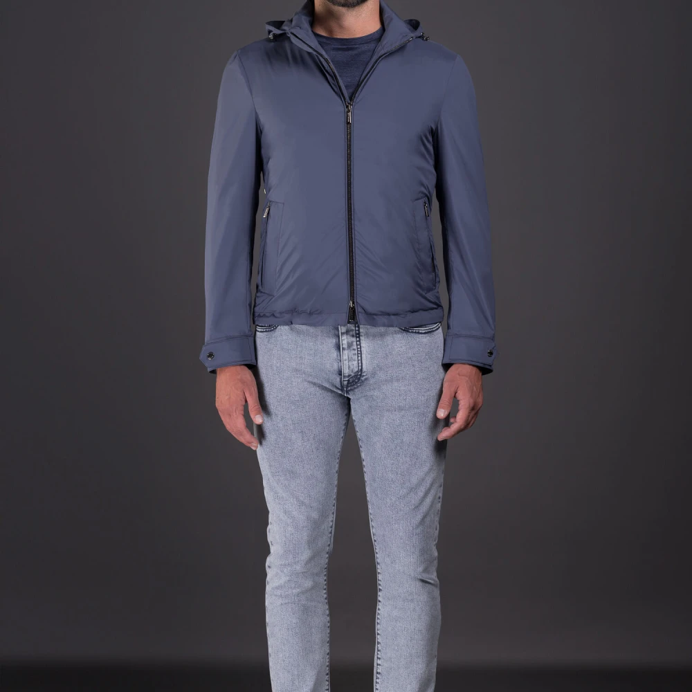 Moorer Jackets Blue Heren