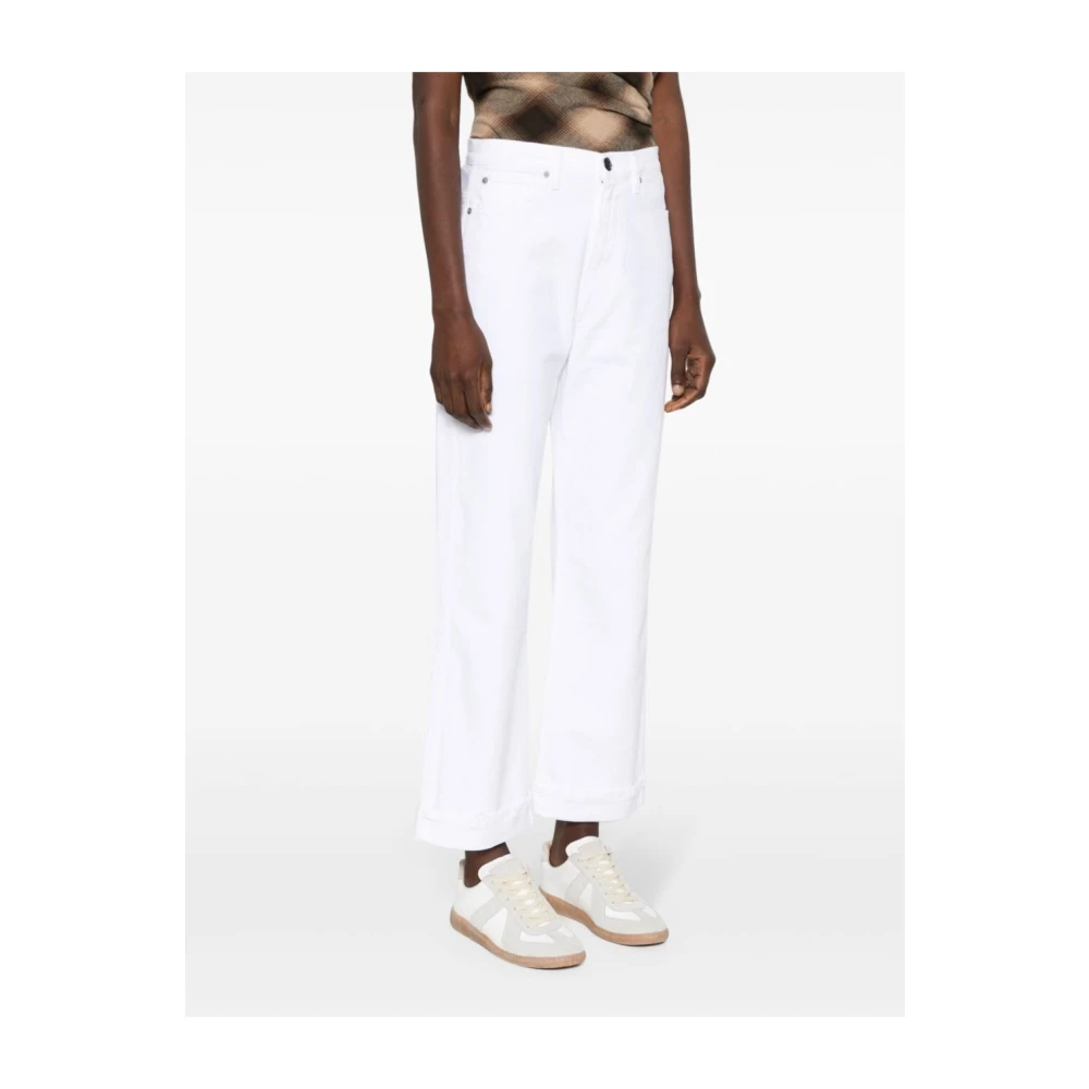 3X1 Witte Claudia Extreme Skinny Jeans White Dames