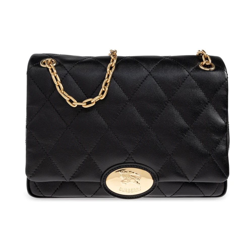 Burberry Women's Black Shoulder Bag Strand Medium