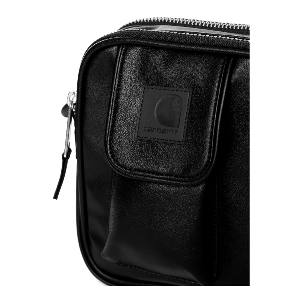 Carhartt WIP Vierkante Schoudertas met Ritssluiting Black Heren