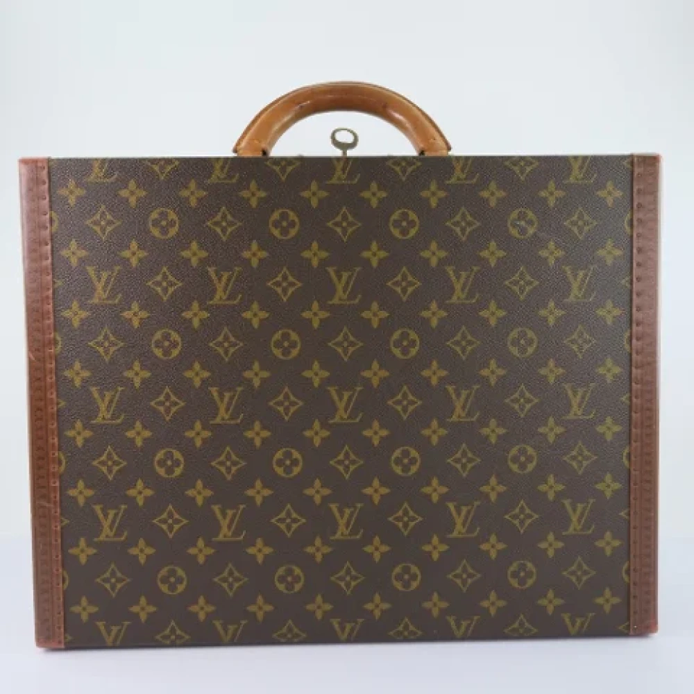 Louis Vuitton Vintage Pre-owned Canvas briefcases Brown Dames