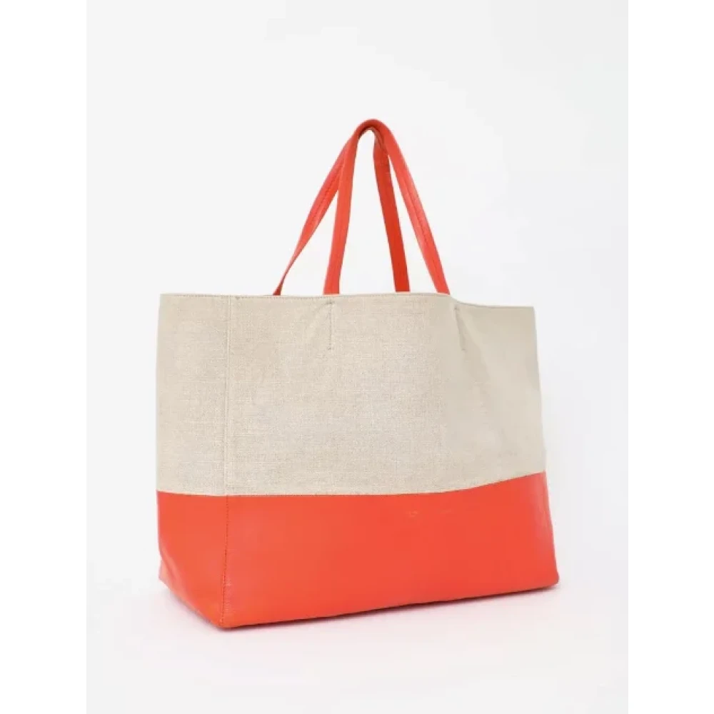 Celine Vintage Pre-owned Leather celine-bags Orange Dames