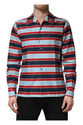 Stripes Cotton Button Down Shirt