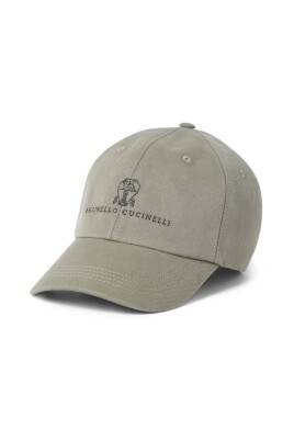 chapeau-en-coton-vert-avec-logo-brode