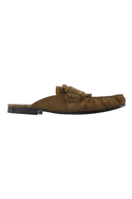 Suede Sabot