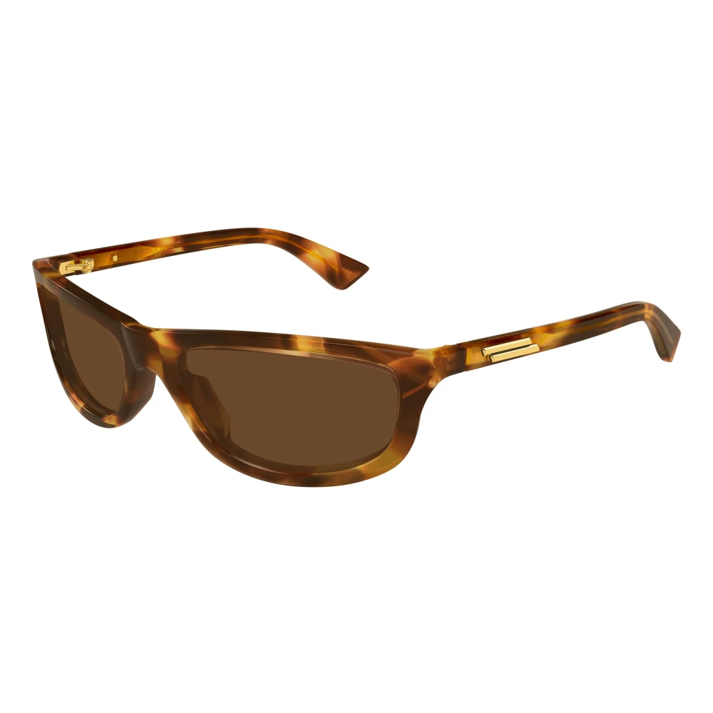 Bottega Veneta Unisex Brown Sunglasses, 58 Mm, Rectangular Sunglasses