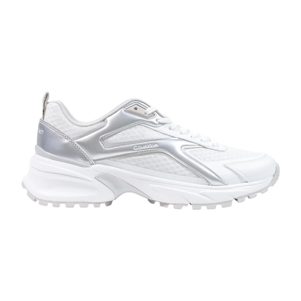 Calvin Klein Hike Run Trainers - Female - Sneakers - White - 8 Uk - Shoes