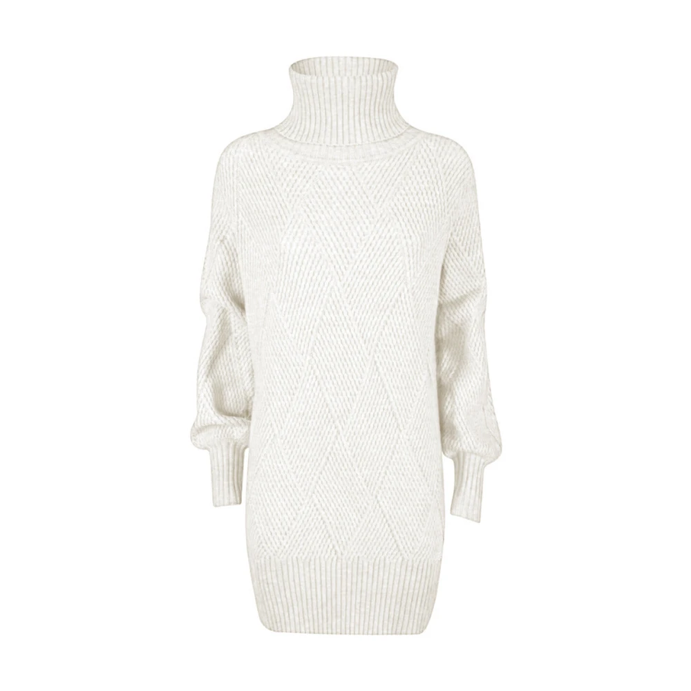 YES ZEE Kleding Jurken White Dames