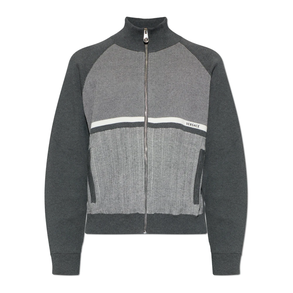 Versace Uomo Grigio Maglie, Xl, New,