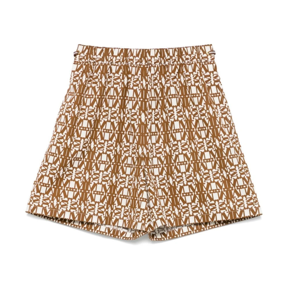 Dame, Shorts, Brun, S