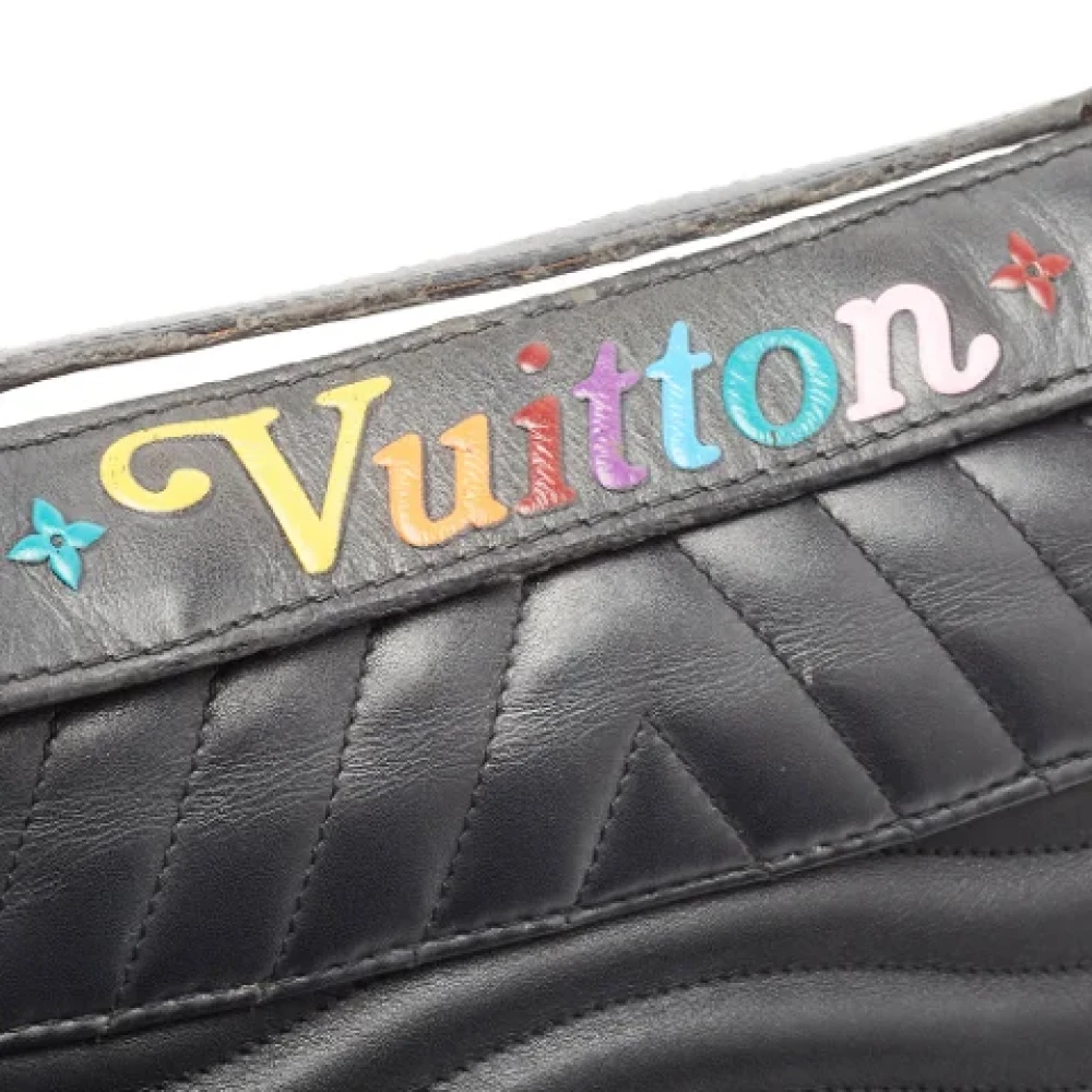 Louis Vuitton Vintage Pre-owned Leather louis-vuitton-bags Black Dames