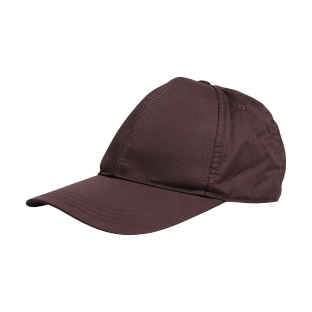 Dolce & Gabbana Men's Brown Logo Details Baseball Cap