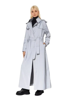 Double-Breasted Trench Coat