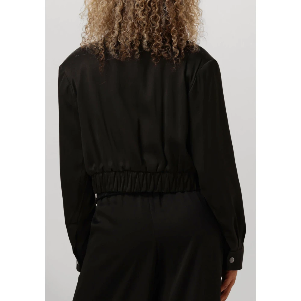 drykorn Veelzijdige Zwarte Jas voor Stijlvolle Vrouwen Black Dames
