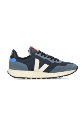 blue-fabric-sneakers-round-toe-logo