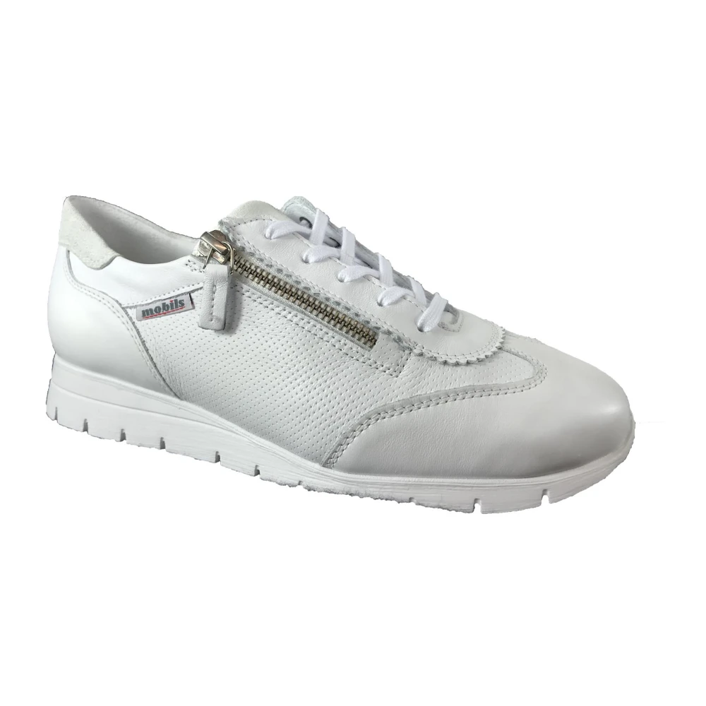 Mephisto Stijlvolle Sneakers voor dagelijks gebruik Dames Schoenen Wit