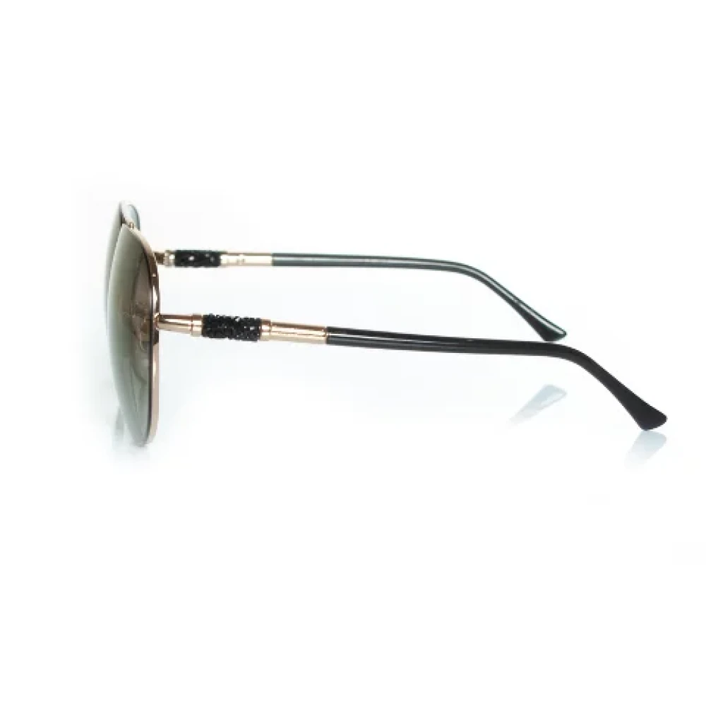 Jimmy Choo Pre-owned Fabric sunglasses Black Dames